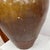 Brown Brown Yellow Storage Water Jar Vessel with Small Handles For Sale - Image 8 of 8