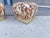 1970s Pair of Mid Century "Poufs" Ottomans Attributed to Marge Carson For Sale In Los Angeles - Image 6 of 10