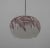 Beautiful blown glass pendant. Max height 126 cm. 1x100W, E25-E27 bulb US wiring compatible. Up to 250V (Europe/UK...