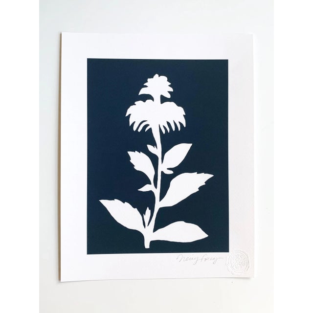 2020s "Sunprints" Botanical Abstractions Fine Art Giclees - Set of 6 For Sale - Image 5 of 9