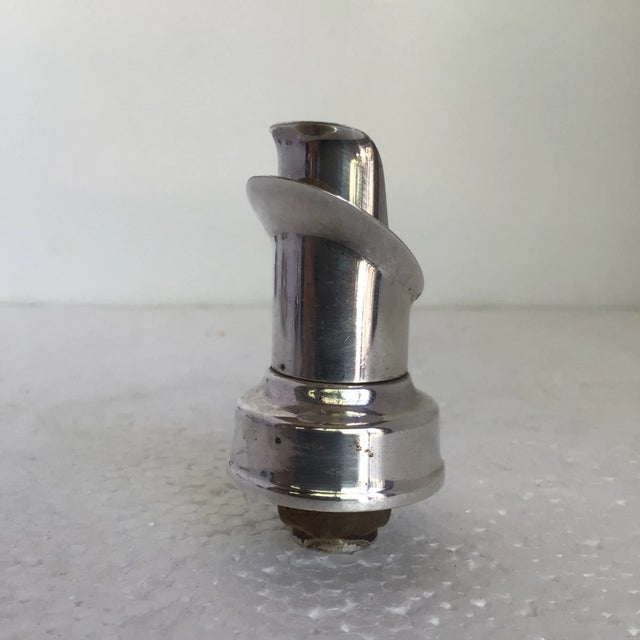 Swedish Silver Plated Wine Pour Spouts - Group of 5 For Sale - Image 4 of 12