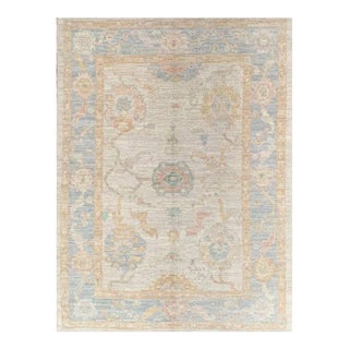 4x6 Turkish Oushak Area Rug - 111075 For Sale