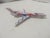 Mid-Century Modern Late 20th Century Alexander Calder Designed Braniff Airlines 1/600 Airplane For Sale - Image 3 of 8
