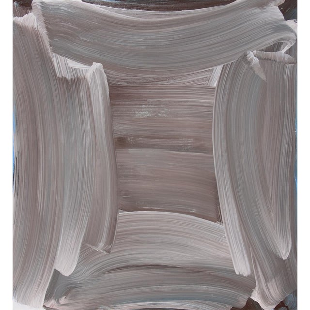 Anne Russinof Contemporary Abstract Oil on Linen "Winter Vault" by Anne Russinof For Sale - Image 4 of 4