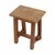 Rustic Wooden Stool, Southern France, 1950s For Sale - Image 9 of 18