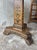 1930s 1930s French Art Deco Burl Wood Gueridon Table, Hand Painted Pedestal Base For Sale - Image 5 of 8