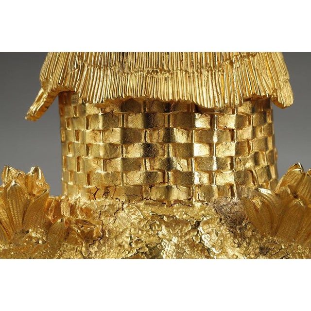 Antique Gilt Bronze Inkwell, 1820 For Sale - Image 17 of 18