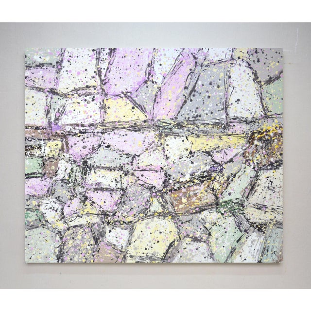 In this abstract expression of emotions, I chose acrylics to splash vibrancy through controlled chaos. My intention was to...