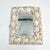 Rustic Vintage Shell Encrusted Mirror Antique White Shells For Sale - Image 3 of 12