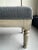Farmhouse 1980s Large Rustic Turned Leg Tufted Bench For Sale - Image 3 of 12