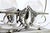 Silver and Acid-Etched Cruet Set, Set of 2 For Sale - Image 4 of 7