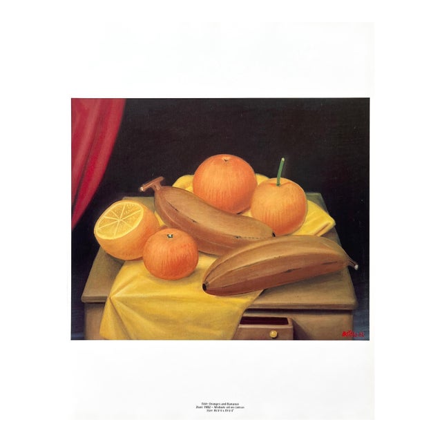 Fernando Botero 58 Oranges and Bananas 1983 For Sale