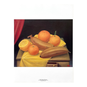 Fernando Botero 58 Oranges and Bananas 1983