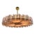 Modern Murano Disc Chandelier For Sale
