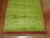 Mid-Century Modern Lime Green Vintage Turkish Tulu Pile Rug For Sale - Image 3 of 6