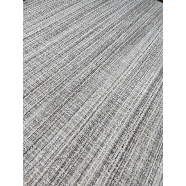 Modern Handwoven Area Rug 8'2" X 10'1" For Sale - Image 9 of 13