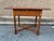 Early 20th Century Antique Federal Style X Stretcher Side Work Table For Sale - Image 5 of 10