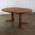 Mid-20th Century Scandinavian Modern Dining Table Solid Teak Round to Oval Expanding by Glostrup Mobelfabrik For Sale - Image 13 of 18
