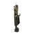 Very Large Weathered Gilded Wood Statue of Buddha, Burma For Sale - Image 3 of 18