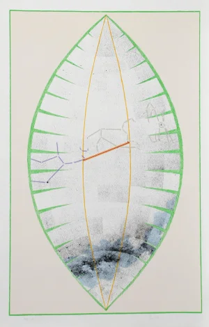 Charles Ross, "Cancer From the Constellations Series", Conceptual Print