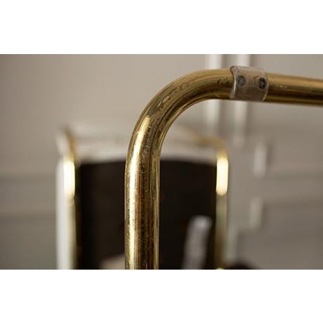 Postmodern Chromcraft Cantilever Counter Stools - Set of 3 For Sale - Image 13 of 17