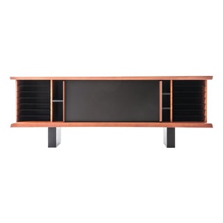 513 Riflesso Storage Unit in Black by Charlotte Perriand for Cassina For Sale
