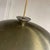 Vintage MCM 18" Brass Pull-Down Saucer Pendant Light For Sale In Sacramento - Image 6 of 6