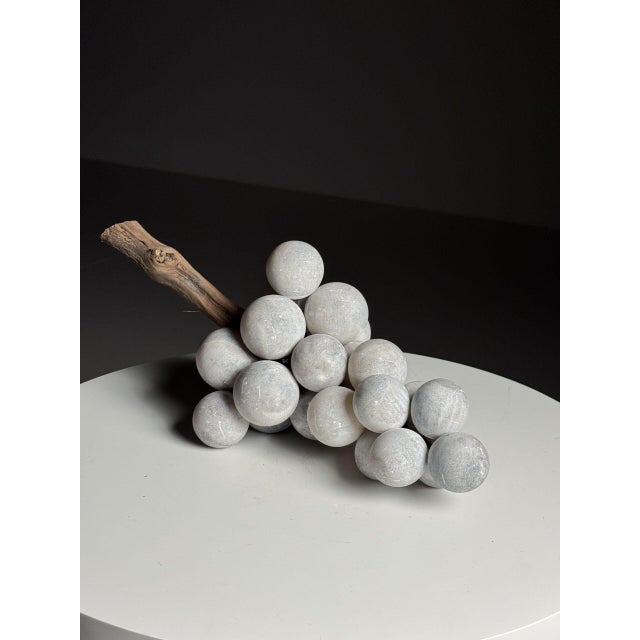 Grey Alabaster Grape Cluster For Sale - Image 11 of 18