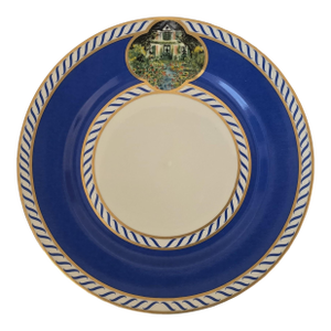 Pair of Limoges Haviland Musée Claude Monet Giverny Porcelain Plates