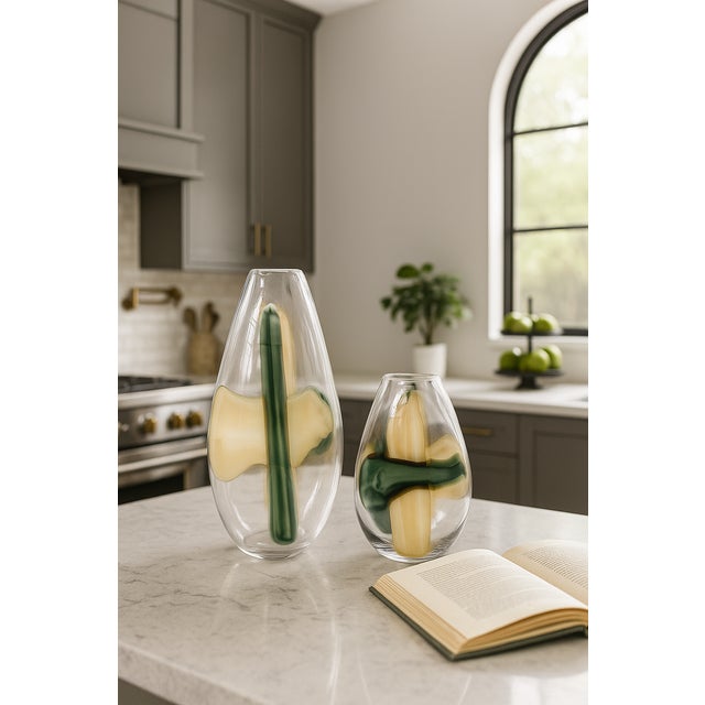 Green Verdant Vase Small For Sale - Image 8 of 8