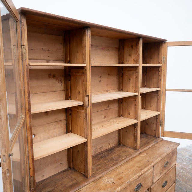 Antique Blonde Pine Dresser, 1900 For Sale - Image 6 of 12