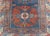 Antique Persian Kurdish Gallery Rug With Blue Field and Bold Geometric Medallion For Sale - Image 11 of 13