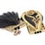 Contemporary Vintage Estate Cartier Yellow Gold Diamond Onyx Shell Earrings, Pair For Sale - Image 3 of 11