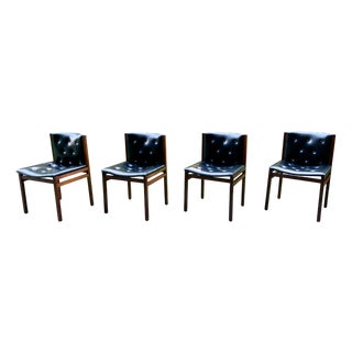 Mid-Century Danish Style Chairs, 1960s, Set of 4 For Sale