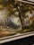 Warren Clarke Original 1989 Oil Painting Woodland Sheep Landscape in Ornate Frame For Sale - Image 12 of 14