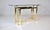 1970s 1970's Brass & Glass Console Table, Milo Baughman Attr: Dia For Sale - Image 5 of 13