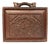 Antique Chinese Mahjong Set in Carved Dragon-Motif Wood Case, Early 20th Century For Sale