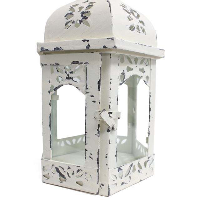 Vintage Hexagon Lantern For Sale - Image 4 of 10