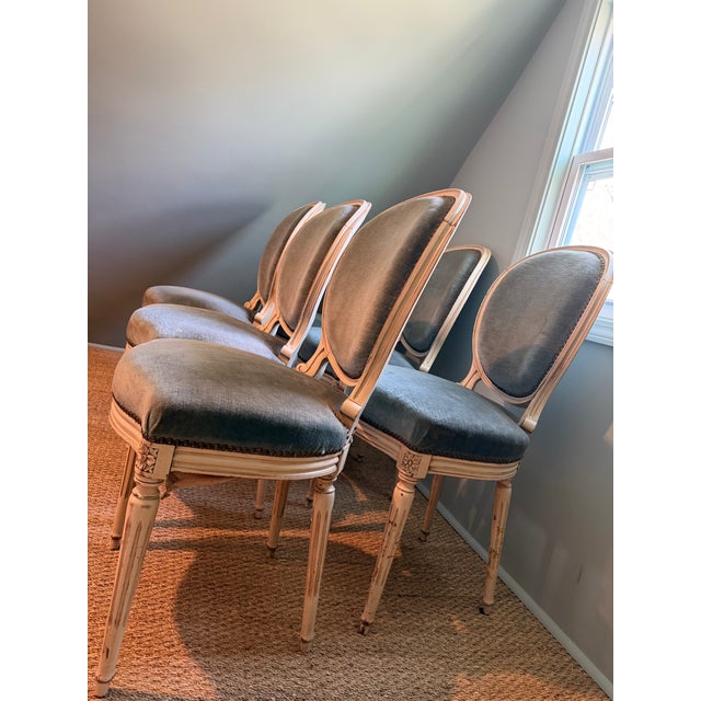 Wood Late 18th Century French Louis XVI Chairs For Sale - Image 7 of 7
