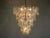 Large Vintage Italian Murano Chandelier Lamp by Vistosi with Glasses, 1990s For Sale - Image 8 of 12