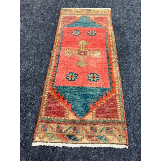 Turkish Yastik Rug 1'2" x 2'10" #23931 Explore a curated collection of hallway runners, wool rugs, and handmade...