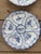 1950s Blue & White Oyster Plates Hand-Painted Weimar Germany | Complete Matched Grandmillenial Collection - Set of 12 For Sale - Image 11 of 12