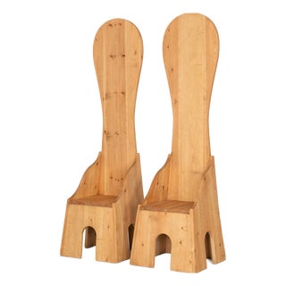 Fratina by Mario Ceroli for Poltronova, 1970s For Sale