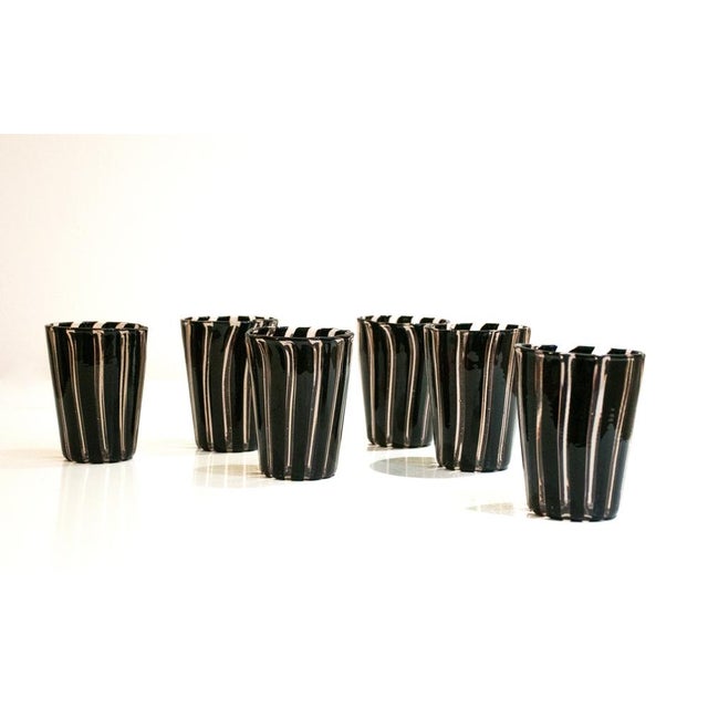 Tequila Tumblers by Mariana Iskra for Ribes the Art of Glass, Set of 6 For Sale - Image 9 of 13