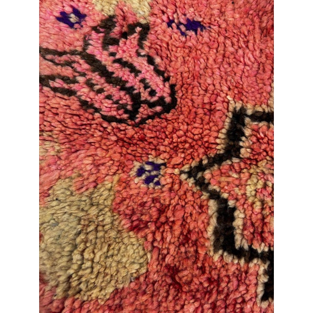 Mid-Century Modern 1980s Mid-Century Modern Moroccan Rug For Sale - Image 3 of 10
