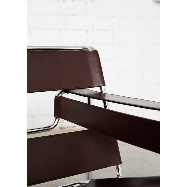 Paar Wassily Chair by Marcel Breuer for Knoll International, 1980s, Set of 2 For Sale - Image 15 of 18