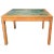 Abstract Painting Square Table For Sale