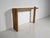 Rustic solid pine console table inspired by the iconic furniture created for the Les Arcs ski resort by Charlotte...