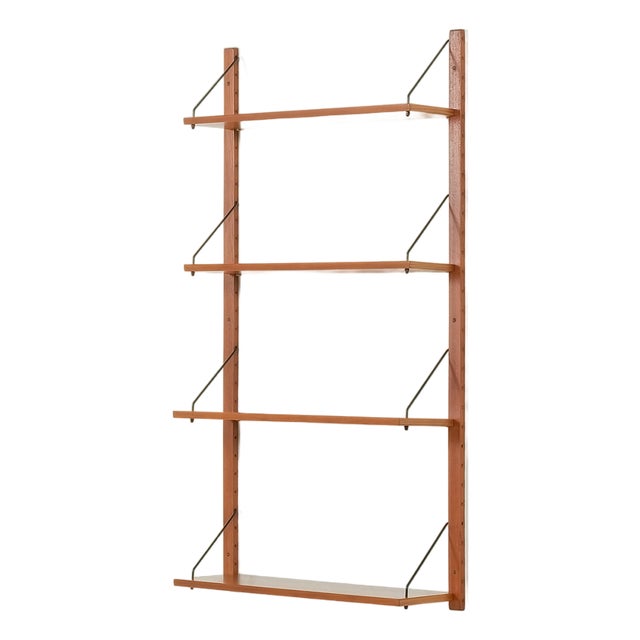 Vintage Danish Teak Shelving Unit, 1970s For Sale
