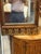 19th C. Swedish Walnut and Gilt Mirror For Sale - Image 4 of 5